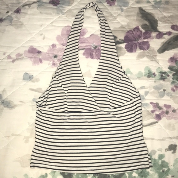 Striped halter top - Picture 3 of 3